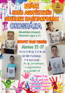 Nyári rajztanfolyam gyerekeknek @ Petőfi Művelődési Központ