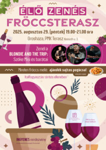 Élő zenés fröccsterasz @ PMK Terasz