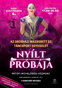 Mazsorett nyílt próba @ Petőfi Művelődési Központ