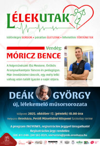 Lélekutak - Vendég: Móricz Bence @ Petőfi Művelődési Központ