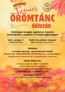 Szenior örömtánc délután @ Petőfi Művelődési Központ