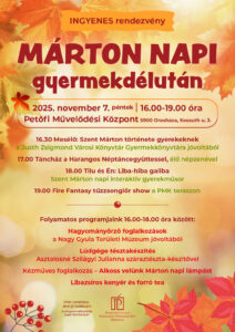 Márton napi gyermekdélután @ Petőfi Művelődési Központ