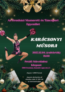 Mazsorett karácsonyi műsor @ Petőfi Művelődési Központ